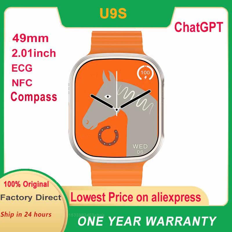 Microwear U9S Ʈ ġ ChatGPT  ȭ ħ  , NFC ECG GPS  ,  Ʈ ġ, 